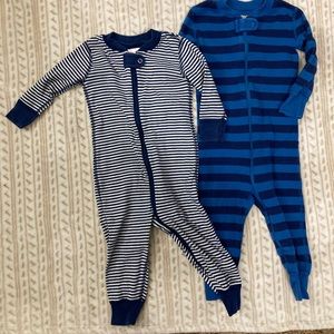 Hanna Anderson long sleeve rompers